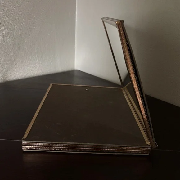 Vintage Wall Vanity Mirrors Gold Framed Decor Eclectic Mid Century - Picture 13 of 13